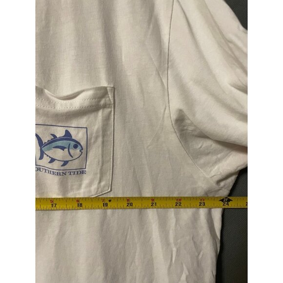 Mens XL Short Sleeve Graphic T Shirt White - Picture 6 of 7